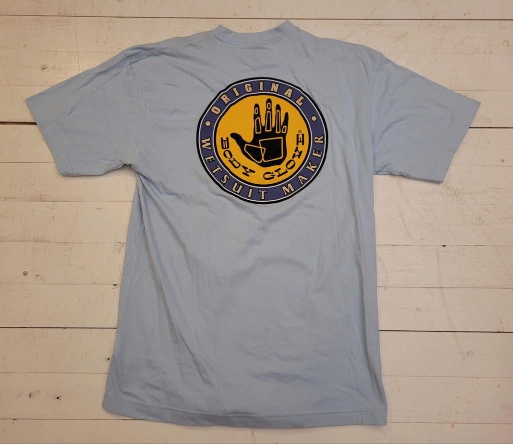 BODY GLOVE Vintage NEW T Shirt M Blauw Golfsurf Wetsuits, Nieuw, Ophalen of Verzenden, Body Glove, Maat 48/50 (M)