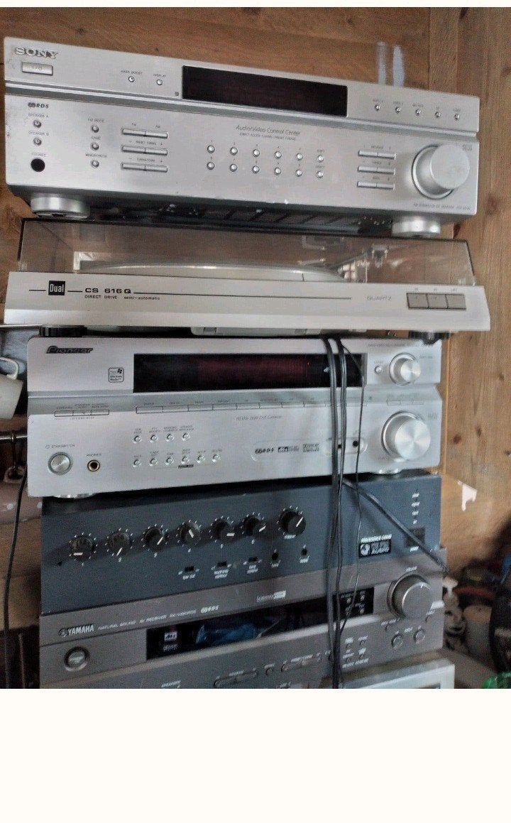 Diverse audioapparatuur: versterkers, platenspeler, receiers, Ophalen of Verzenden, Overige merken