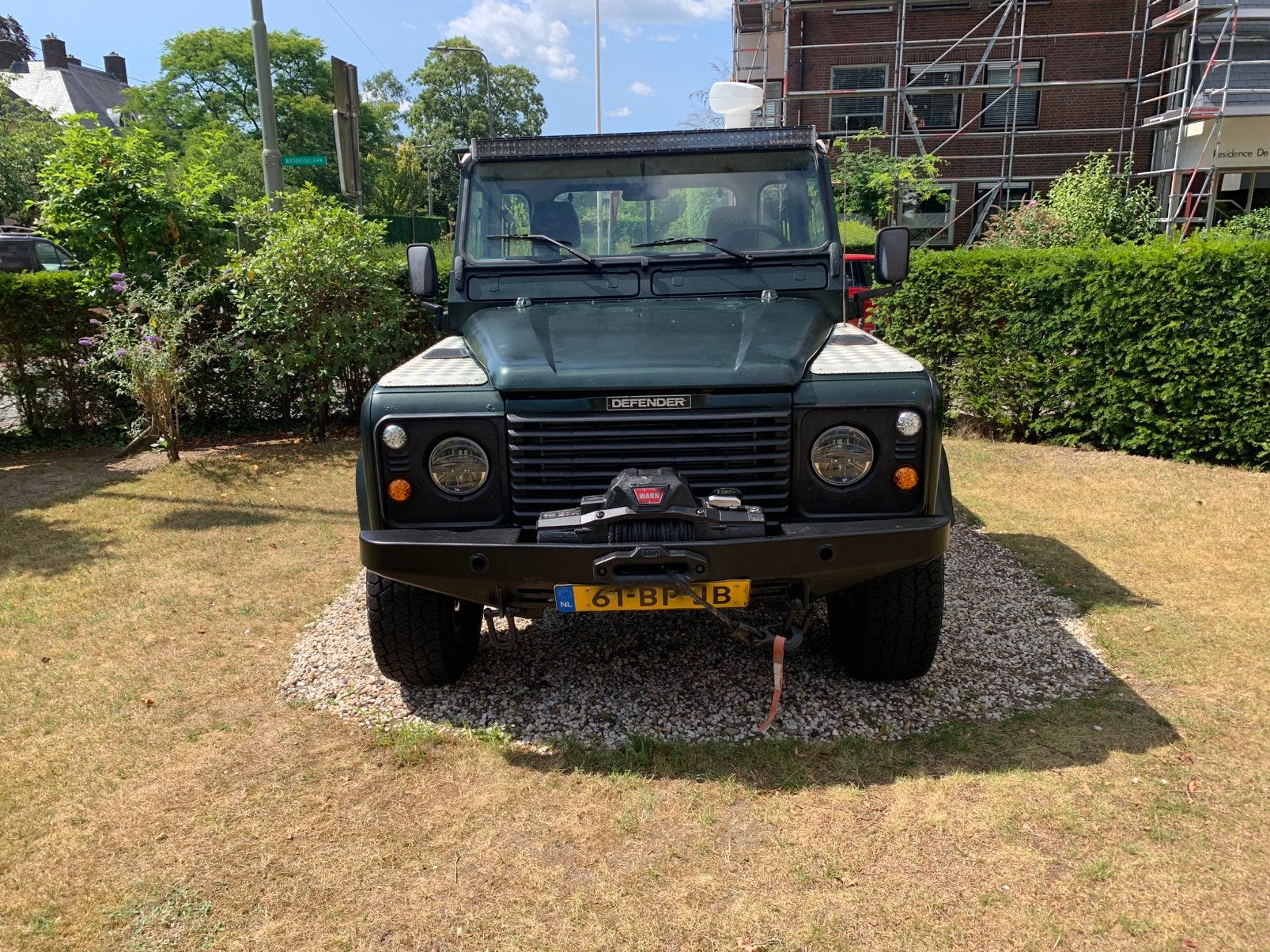 Land Rover Defender 110 TD5 HC Pick-up 4WD 2004, Stof, Land Rover, 1816 kg, 2495 cc