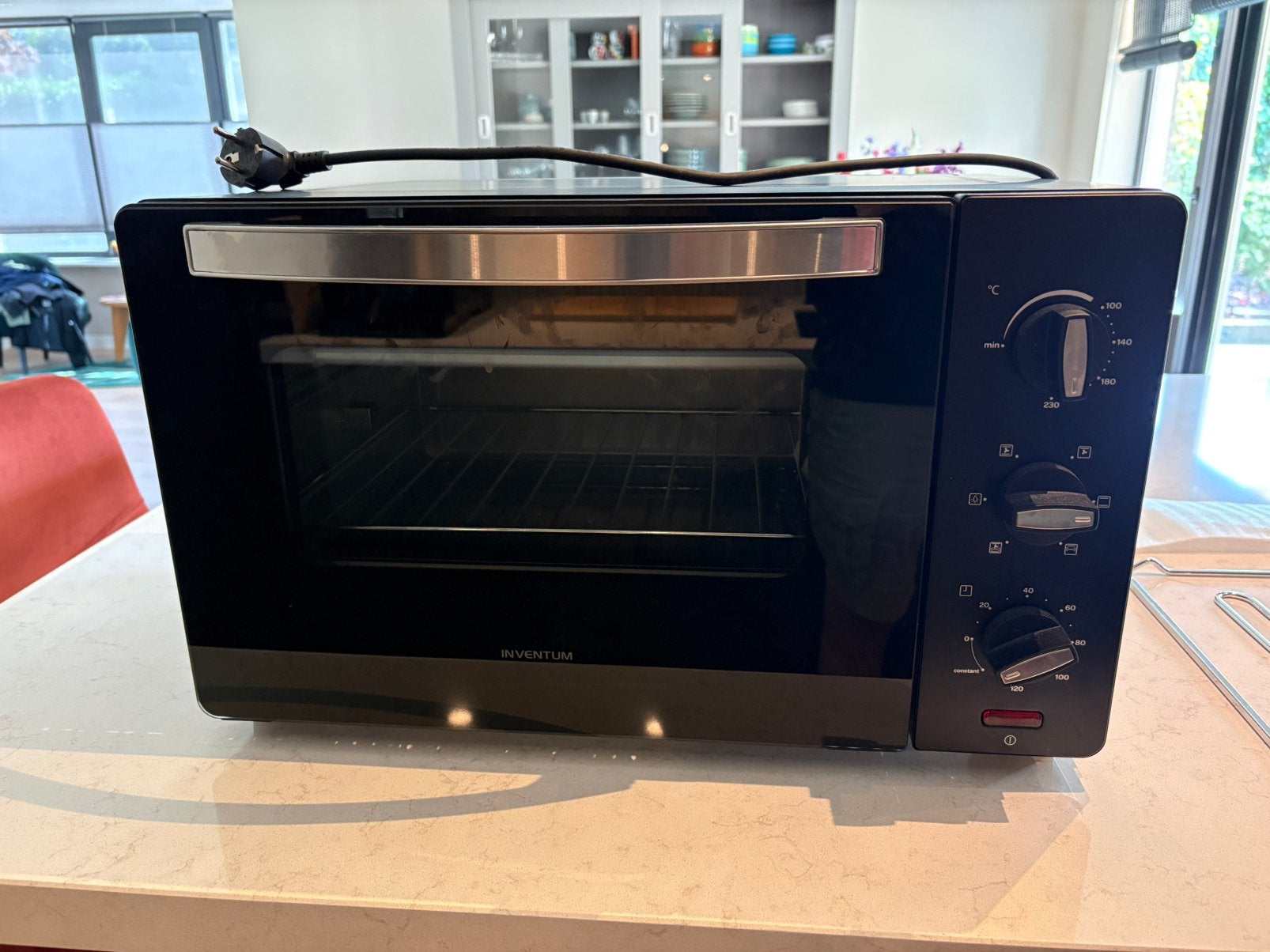 Inventum vrijstaande oven 30 liter, Ophalen, Minder dan 45 cm, Oven, Hete lucht