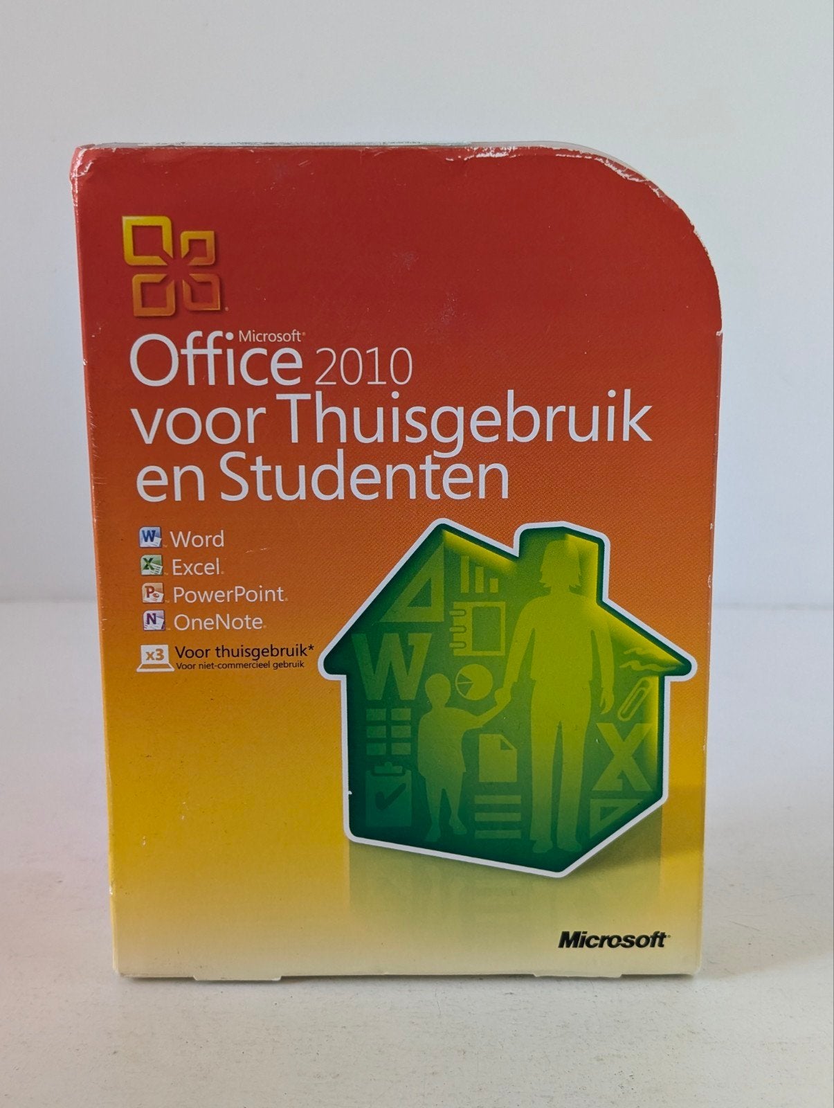 Microsoft Office 2010 Thuisgebruik Studenten, Computers en Software, Ophalen of Verzenden, Gebruikt, Excel, Windows