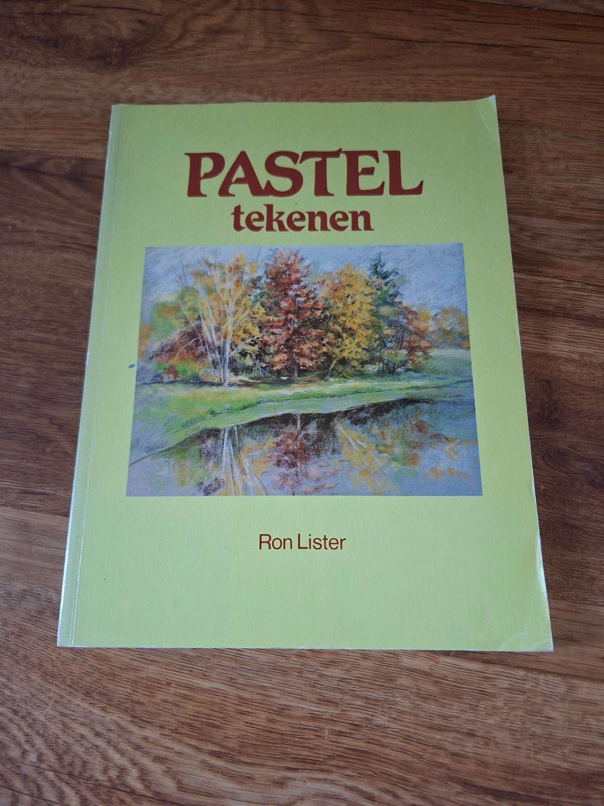 Pastel Tekenen - Ron Lister - Boek over pasteltechnieken, Ophalen of Verzenden, Gelezen, Overige onderwerpen, Ron Lister