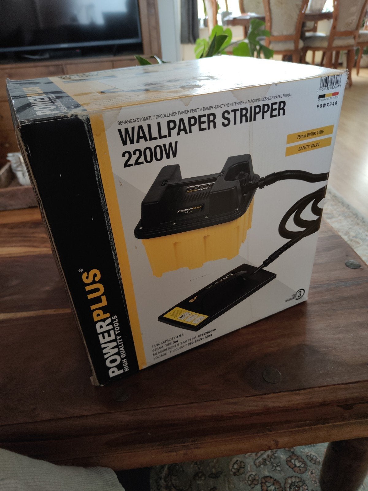Powerplus Behangstomer 2200W - Slechts enkele keren gebruikt, Ophalen of Verzenden