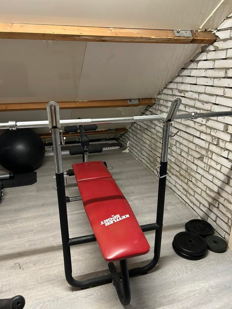Halterbank Kettler Sport, Ophalen, Gebruikt, Fitnessbank