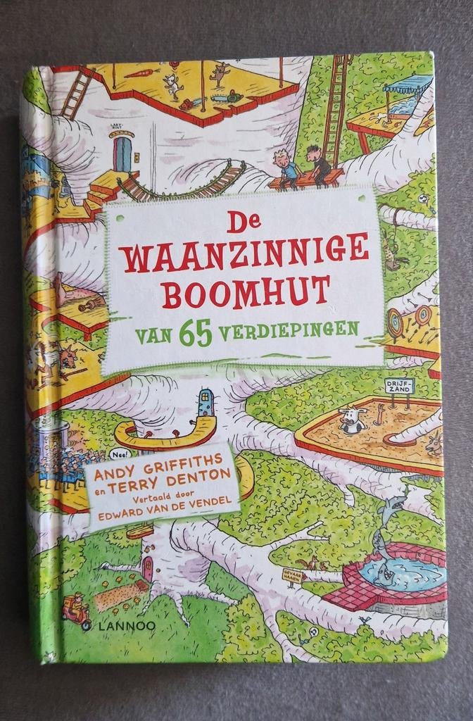 De Waanzinnige Boomhut van 65 Verdiepingen - Andy Griffiths, Boeken, Ophalen, Zo goed als nieuw, Andy Griffiths, Fictie algemeen