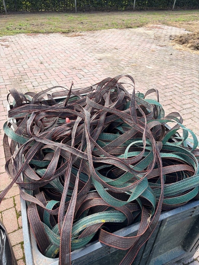 Lint voor afrastering, Ophalen, Gebruikt