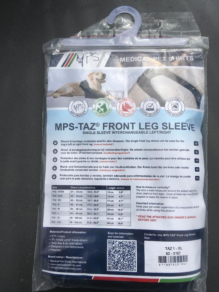 MPS voorpootmouw XL (hond), Dieren en Toebehoren, Ophalen, Zo goed als nieuw, Hondenriem-accessoire