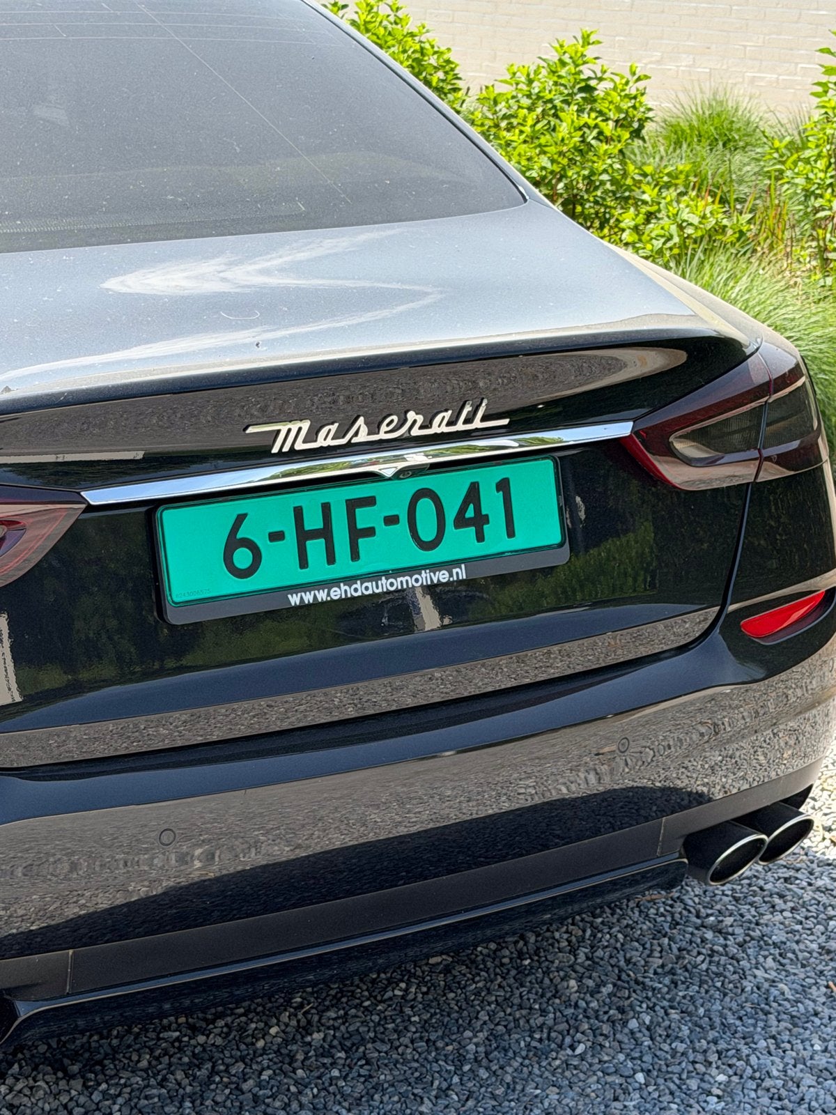 Maserati Quattroporte 3.0 D 2014 Zwart, Auto's, Achterwielaandrijving, 4 stoelen, Bedrijf, Diesel