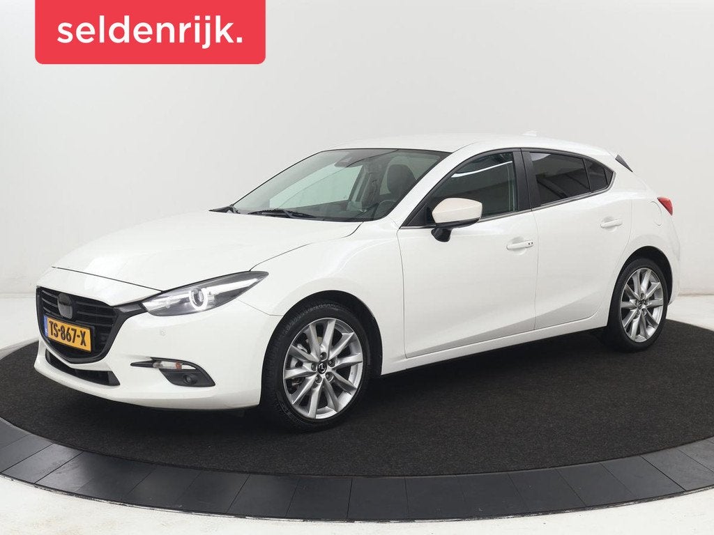 Mazda 3 2.0 SkyActiv-G 120 GT-M | Head-Up | Leder | Stoelver, Voorwielaandrijving, 1998 cc, Gebruikt, 4 cilinders