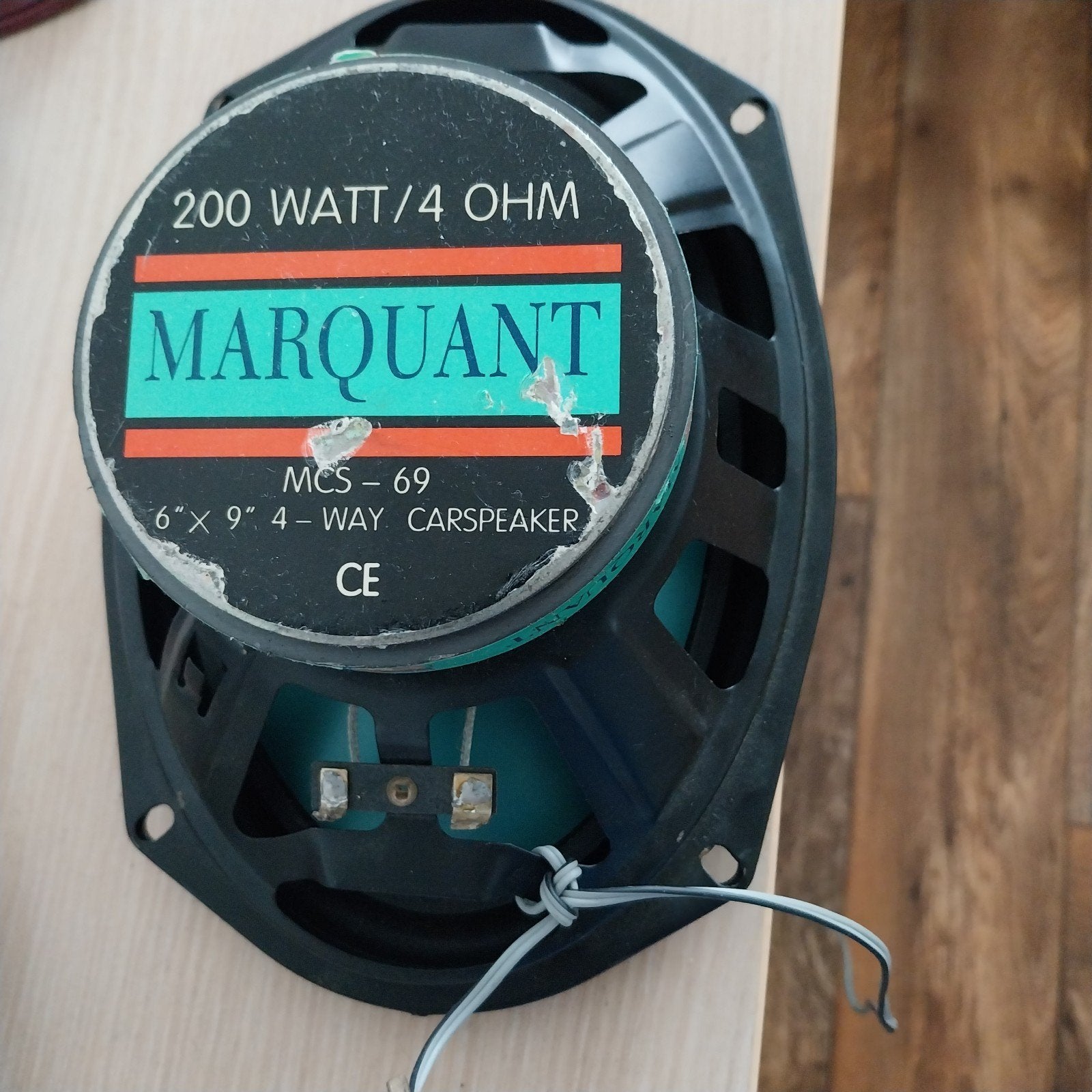 Marquant MCS-69 6"x9" 4-weg autospeaker 200W, Ophalen, Gebruikt