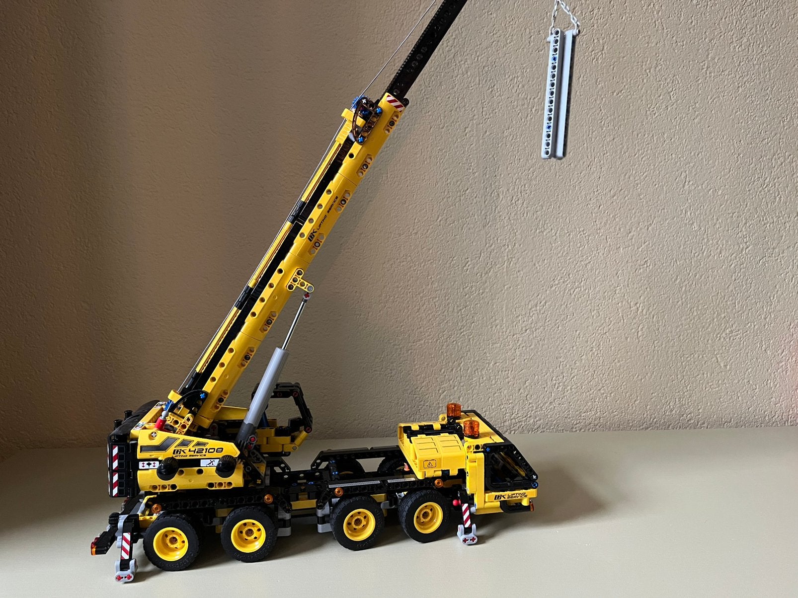 Lego technic 42108 mobiele kraan, Ophalen of Verzenden, Zo goed als nieuw