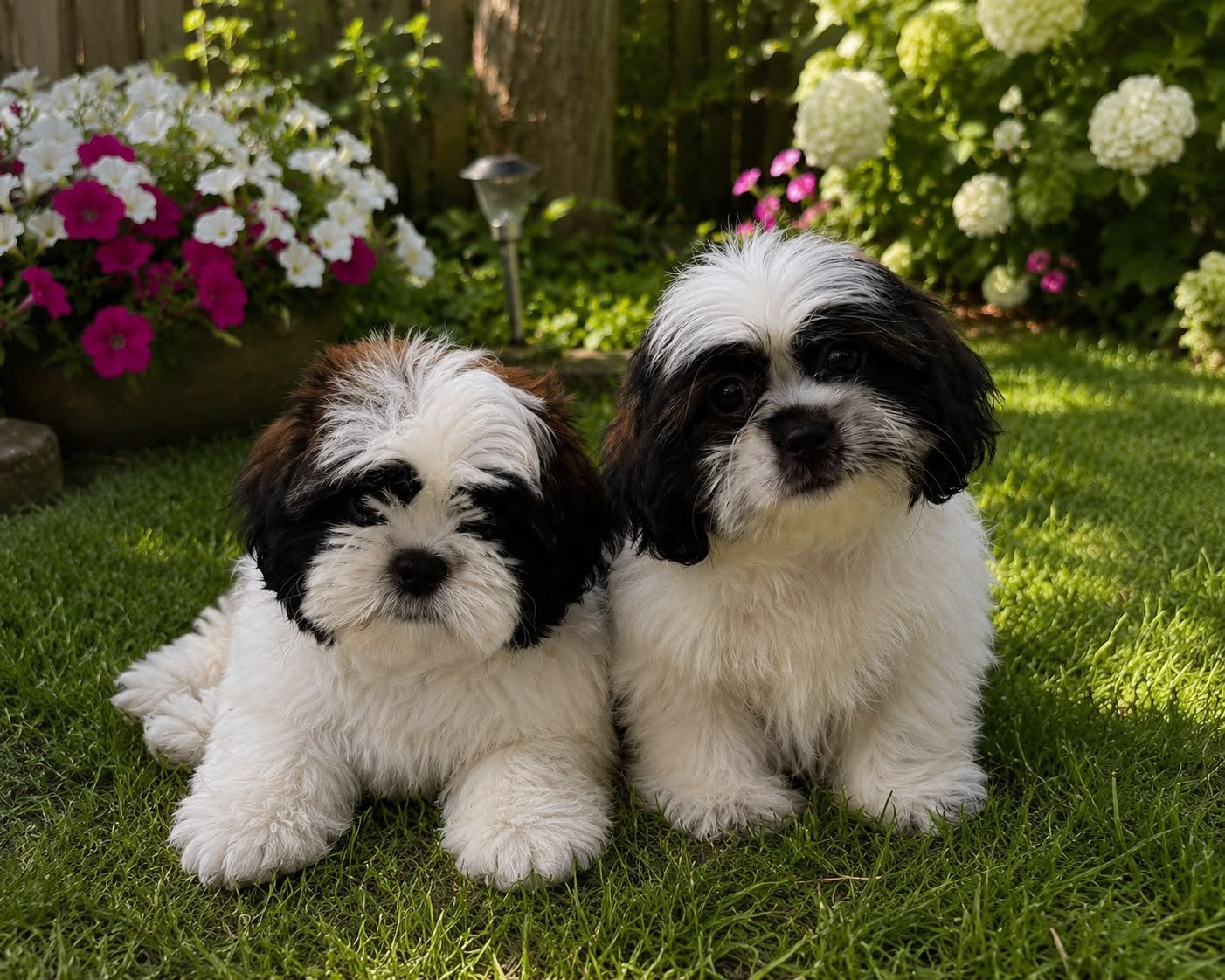 Shih tzu nestje pups, Overige rassen, 8 tot 15 weken, Parvo, Meerdere