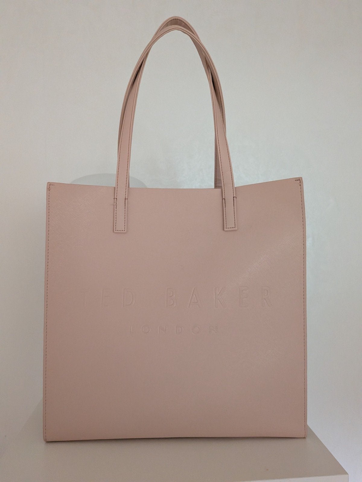 Ted Baker London grote roze tote tas, Ophalen of Verzenden, Zo goed als nieuw, Roze, Shopper