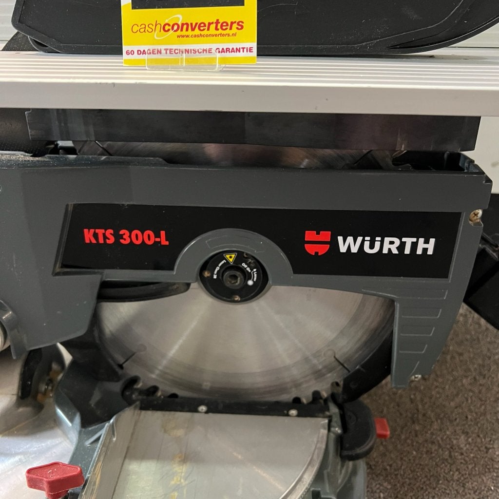 Wurth Master KTS-300L Afkortzaag  | 2019 | 410371, Doe-het-zelf en Verbouw, Gereedschap | Zaagmachines, Gebruikt, Ophalen of Verzenden