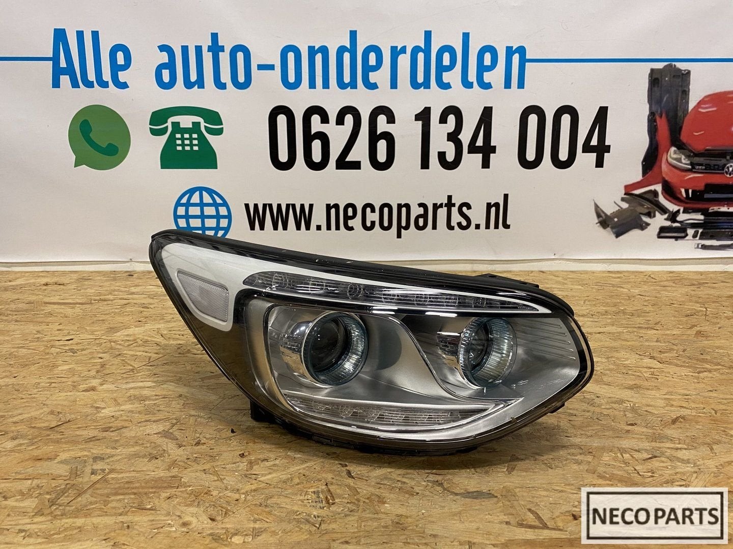 KIA SOUL HYBRID LED KOPLAMP RECHTS ORIGINEEL, -, -, Ophalen of Verzenden, -