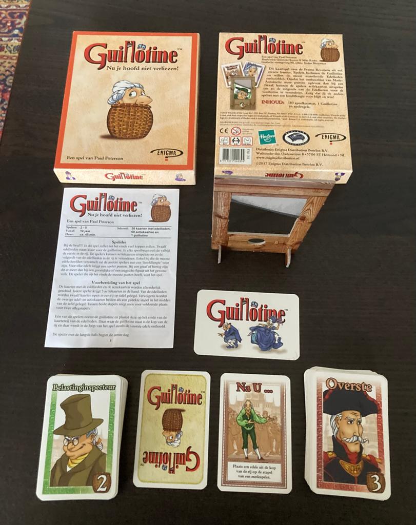 Guillotine, Ophalen of Verzenden, Zo goed als nieuw