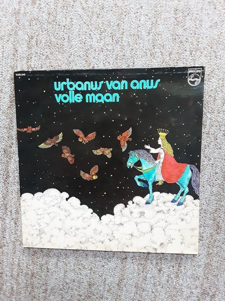 vinyl lp Urbanus urbanus van anus volle maan, Ophalen of Verzenden, Gebruikt