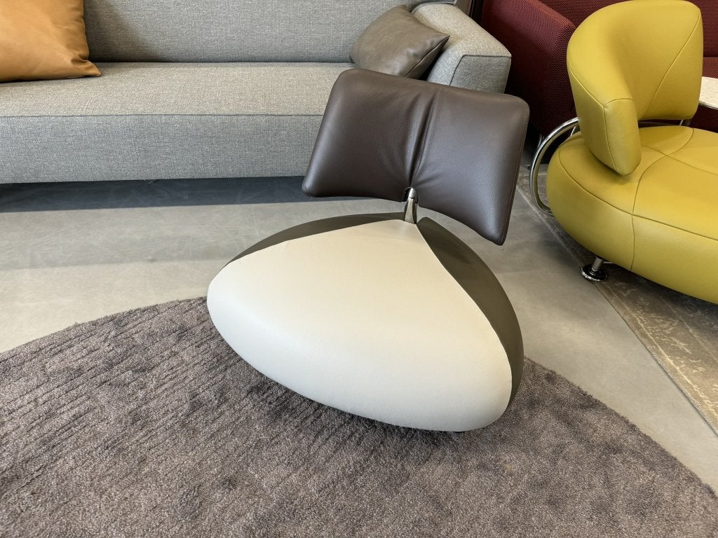 Nieuw Leolux Pallone Pa fauteuil groen bruin Design stoel, Leolux, Info@leolux.nl, Nieuw, Ophalen of Verzenden