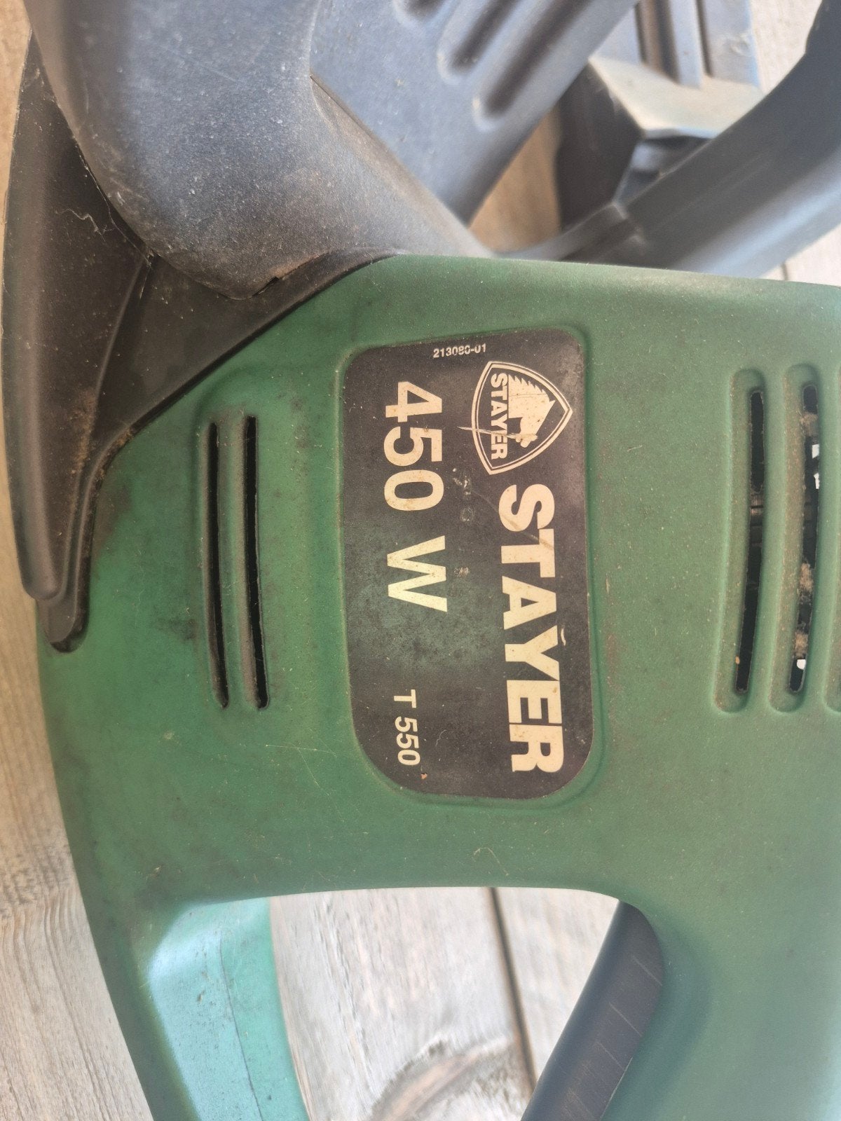 Elektrische heggenschaar Stayer 450 Watt 53 cm, Ophalen, Gebruikt, Elektrisch, Stayer 450 Watt 53 cm mes TEAB
