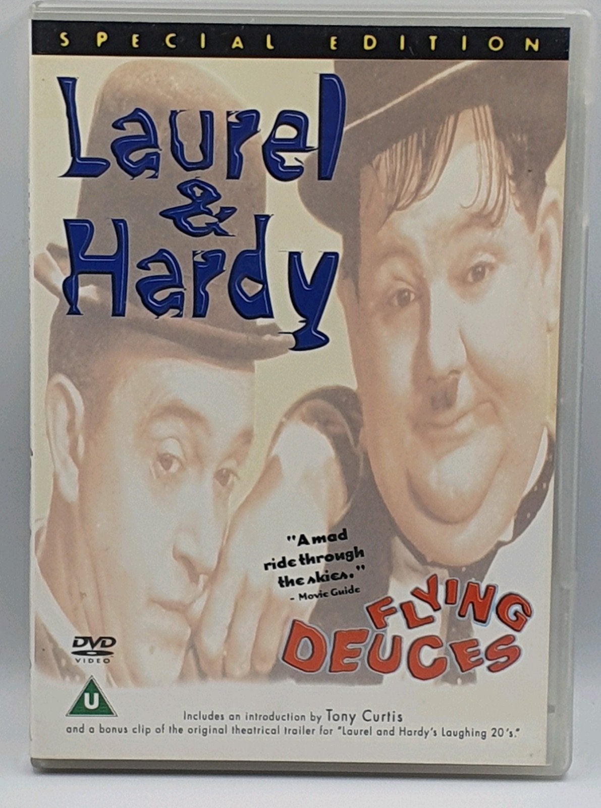 Te koop: Laurel & Hardy: Flying Deuces Special Edition DVD, Alle leeftijden, Ophalen of Verzenden, Bonusmateriaal, Gebruikt