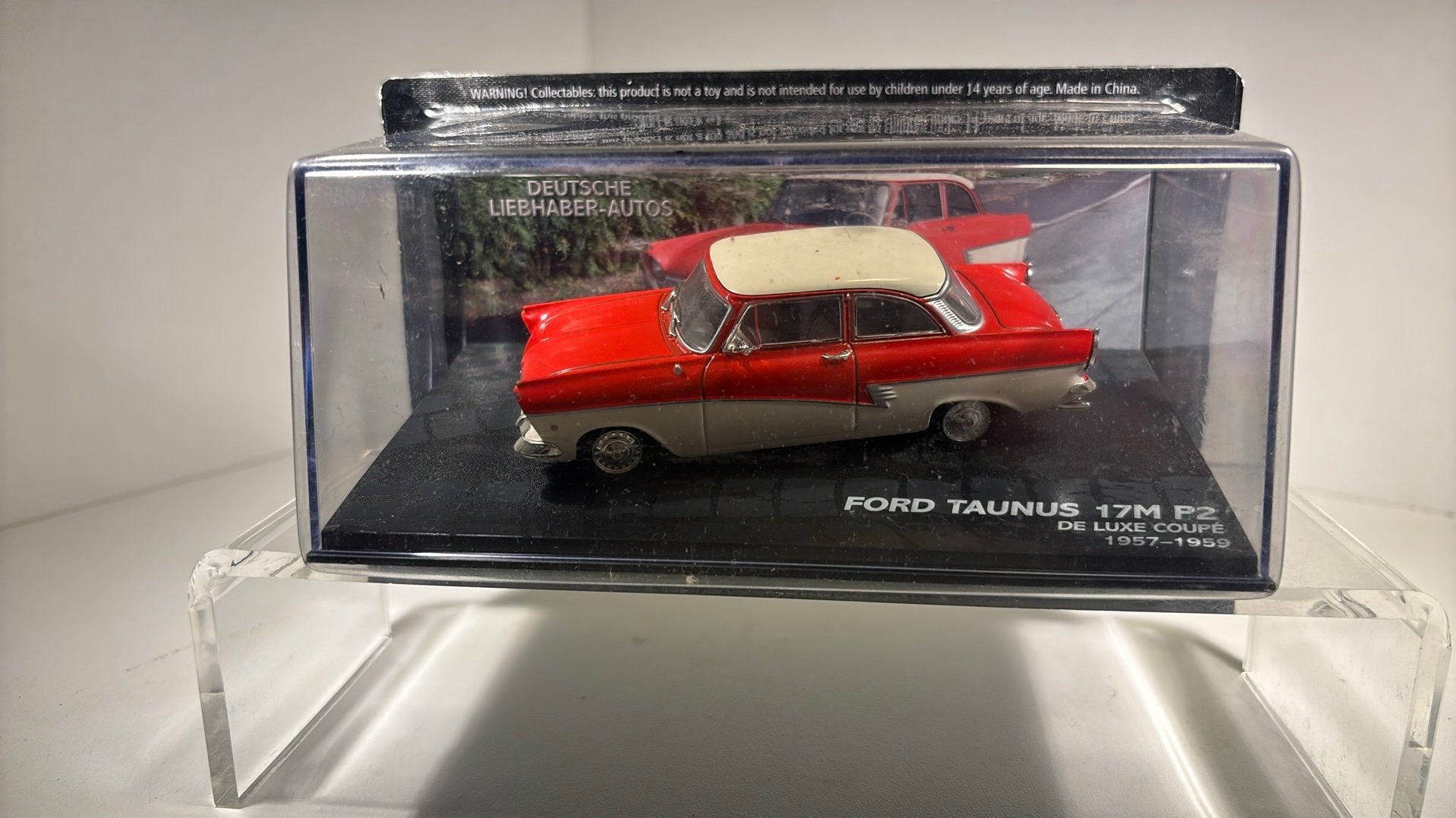 Ford taunus 17m p2 ixo  1.43, Overige merken, Auto, Ophalen of Verzenden, A
