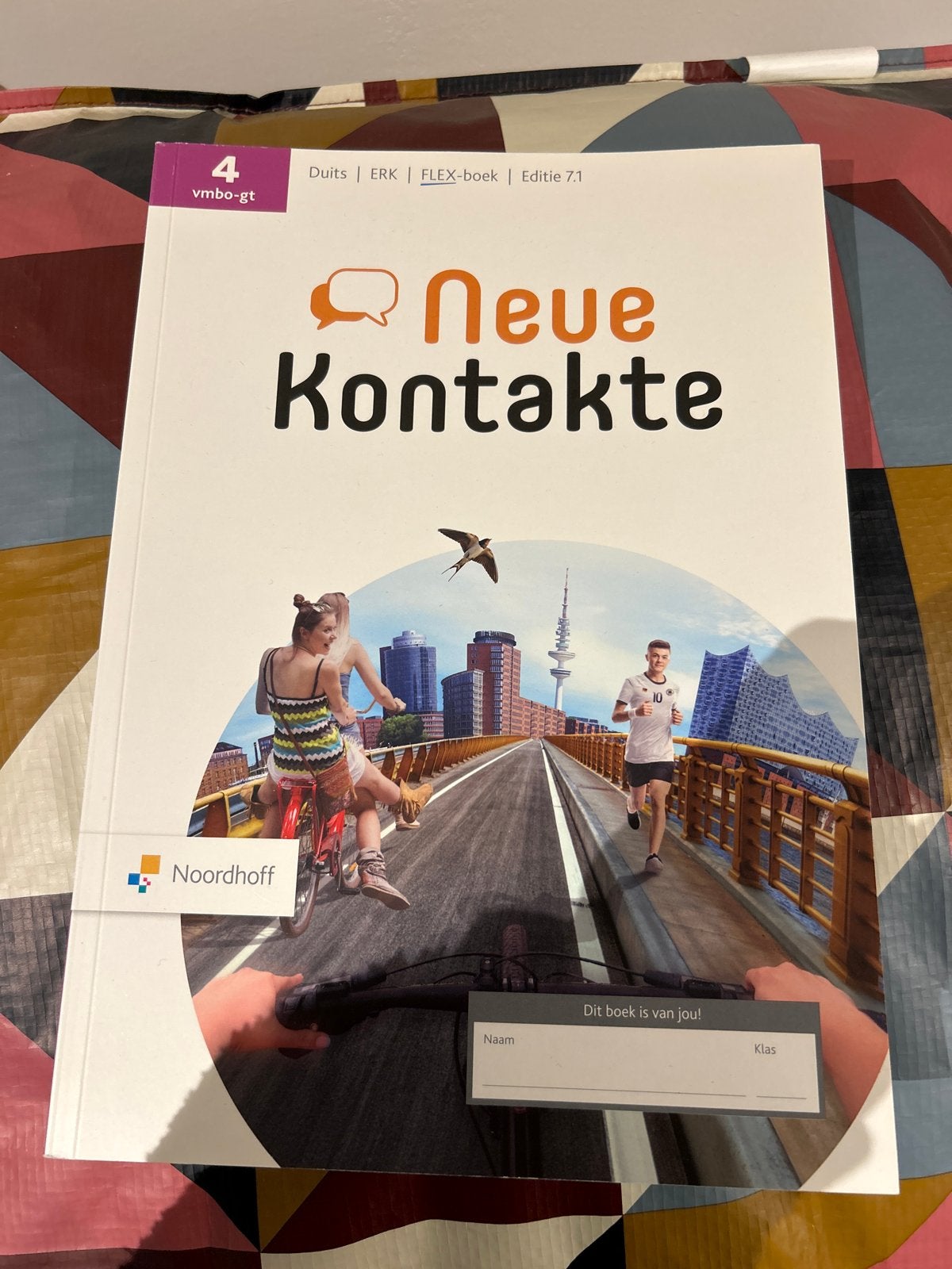 Duits ERK FLEX-boek Editie 7.1 vmbo-gt - Neue Kontakte, Ophalen of Verzenden, Nieuw, VMBO, Duits