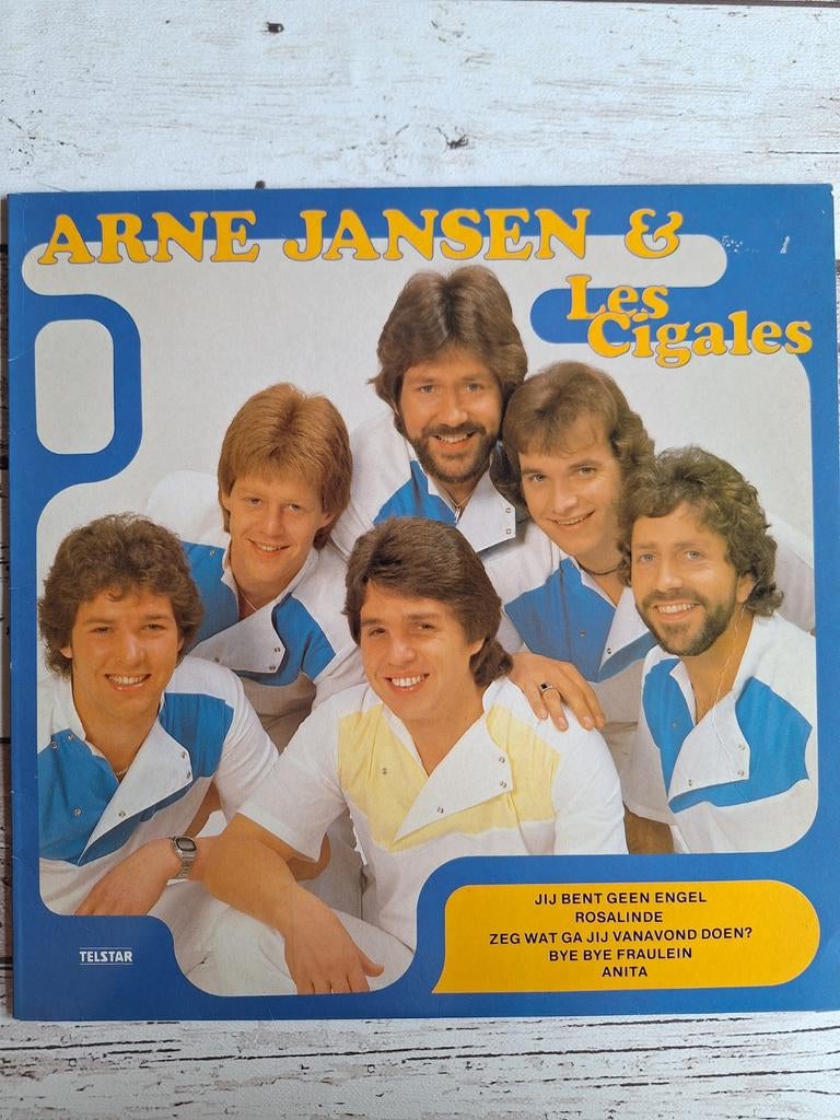 Arne Jansen & Les Cigales - Telstar Speciaal TSP 17008 TL, Gebruikt, 1980 - 1989, Ophalen of Verzenden, Levenslied of Smartlap