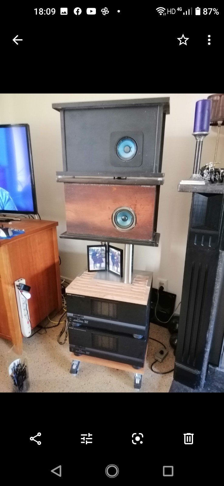 2 sets Bose 901 Serie 2 speakers (geen foamrot), Ophalen, Gebruikt, Stereo speakers, Bose