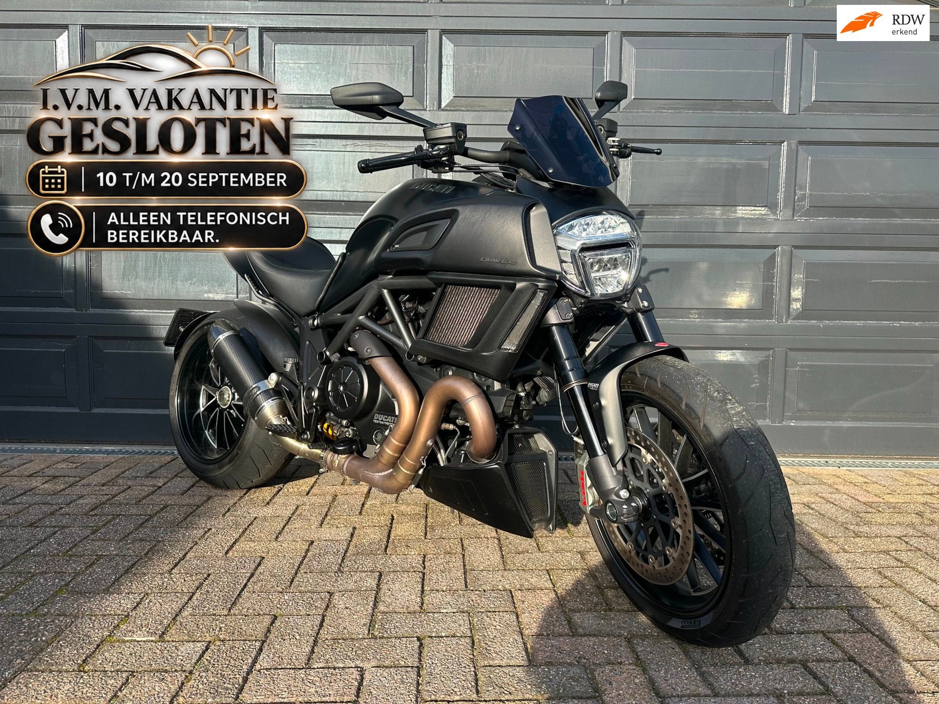 Ducati Tour Diavel Dark 162 PK Dealer onderhouden Diavel 126, Motoren, Motoren | Ducati, 1198 cc, Ducati Motor Holding S.p.A.