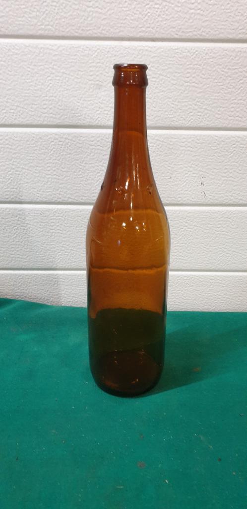 fles bruin glas, Ophalen of Verzenden, 'T Olde Gre-j, Info@toldegrej.nl, Endepoelstraat 20f Didam