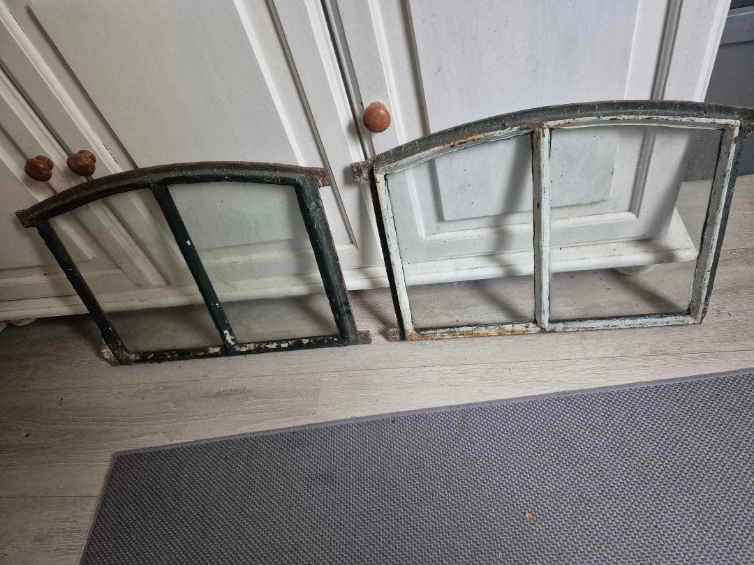 2 stal raampjes, Doe-het-zelf en Verbouw, Ophalen, Minder dan 80 cm, Minder dan 80 cm