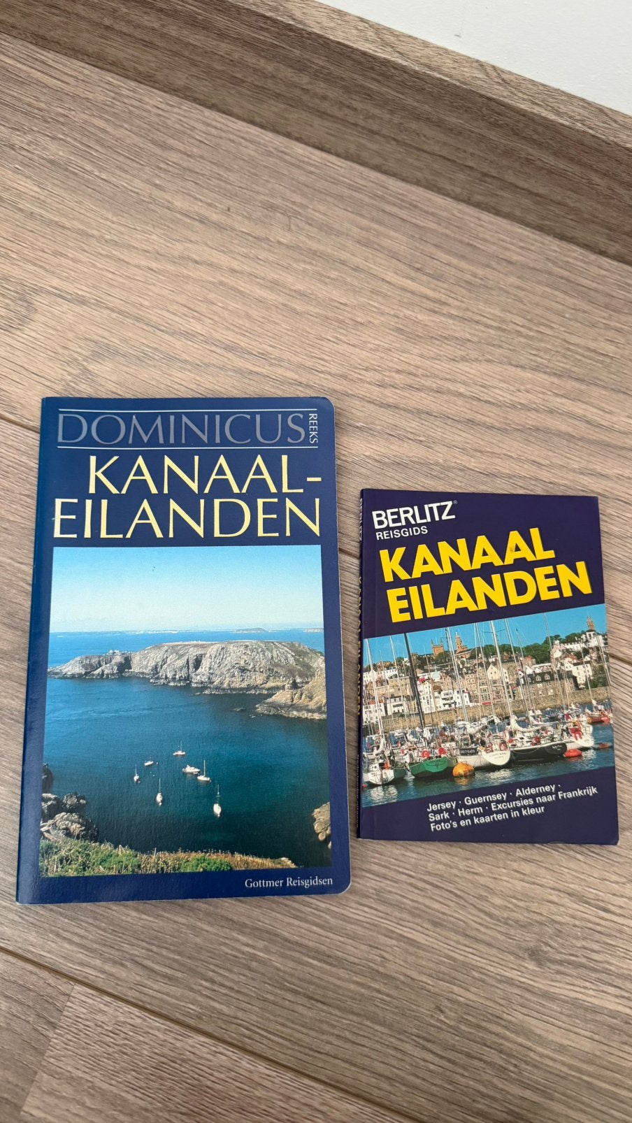 2 reisboekjes Kanaaleilanden, Overige merken, Karin Evers, Europa, Ophalen of Verzenden