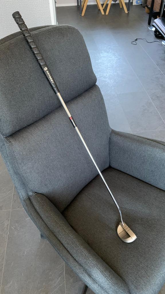 Odyssey Dual force Rossie.2 putter in nieuw staat. Lees info, Sport en Fitness, Golf, Ophalen, Zo goed als nieuw, Club