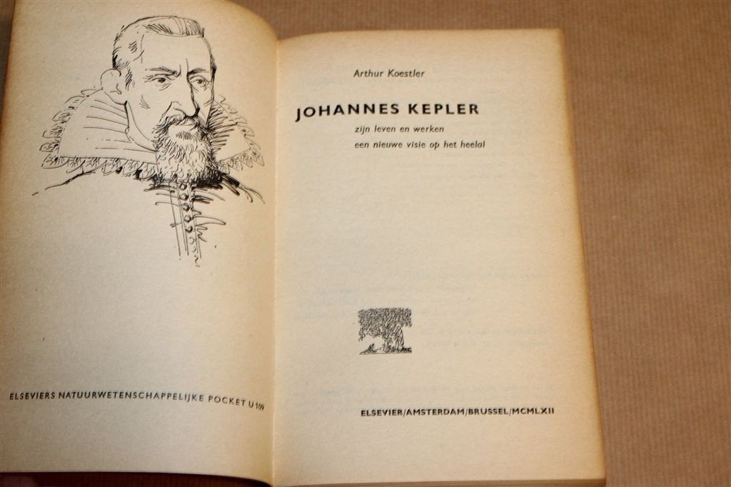 Johannes Kepler — Koestler, Biografie Astronoom 1962, Ophalen of Verzenden, Gelezen, Natuurwetenschap