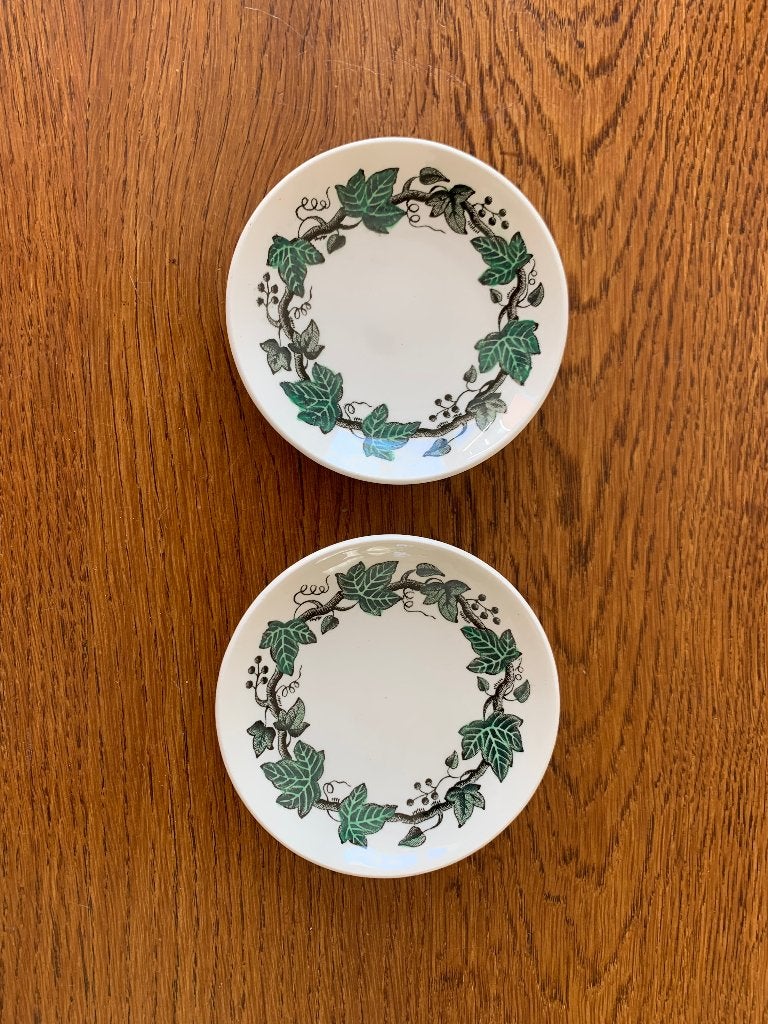 2 "Wedgwood Stratford" Bonbon/Theezakje Bordjes Nieuw, Nieuw, Ophalen of Verzenden, Bord(en), Overige stijlen