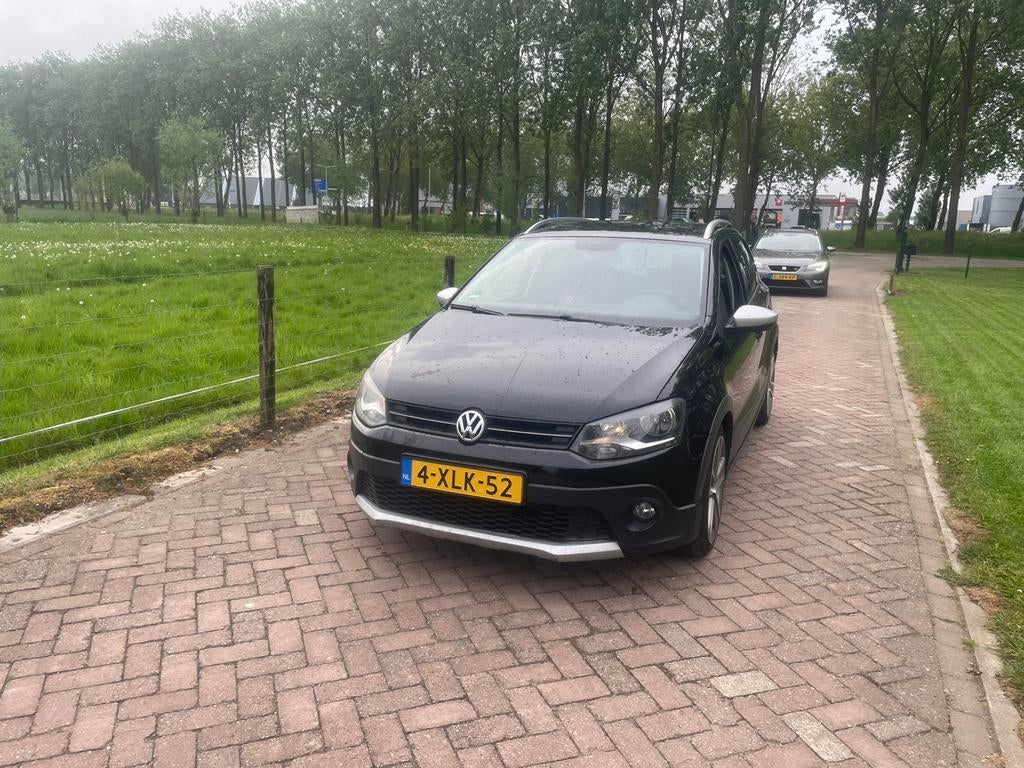 Volkswagen Cross Polo 1.2 6V 44KW 5D My2009 2009 Zwart, Voorwielaandrijving, 967 kg, 40 €/maand, 1198 cc