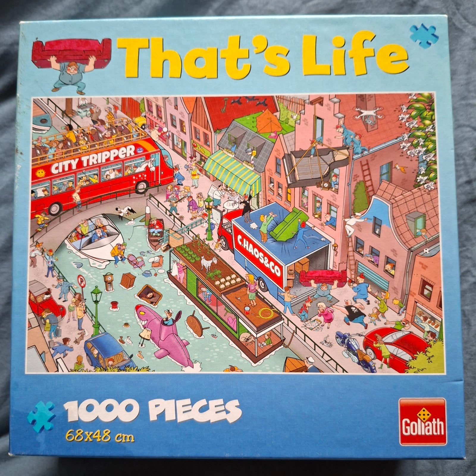 Thats's life puzzel, Ophalen, 500 t/m 1500 stukjes