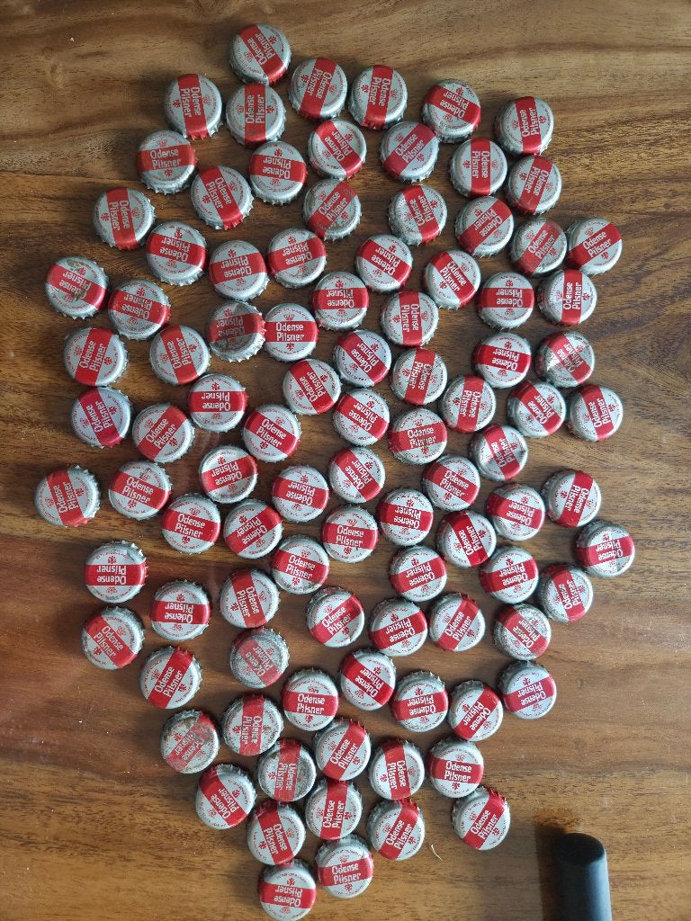 Kroonkurk / Bierdop Odense Pilsner, Verzamelen, Biermerken, Ophalen of Verzenden, Gebruikt, Overige typen, Overige merken