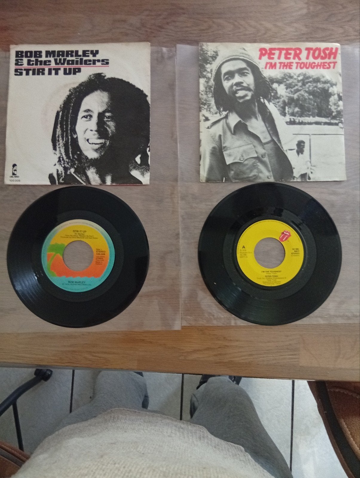 Bob Marley & Peter Tosh Vinyl Singles (Reggae), Ophalen of Verzenden, Gebruikt, Wereldmuziek