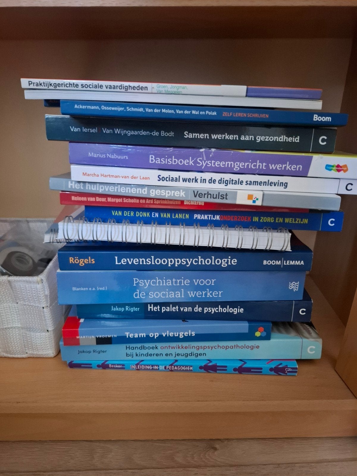 Studieboeken HBO Social Work / Sociaal Werk in de Zorg AD, Ophalen of Verzenden