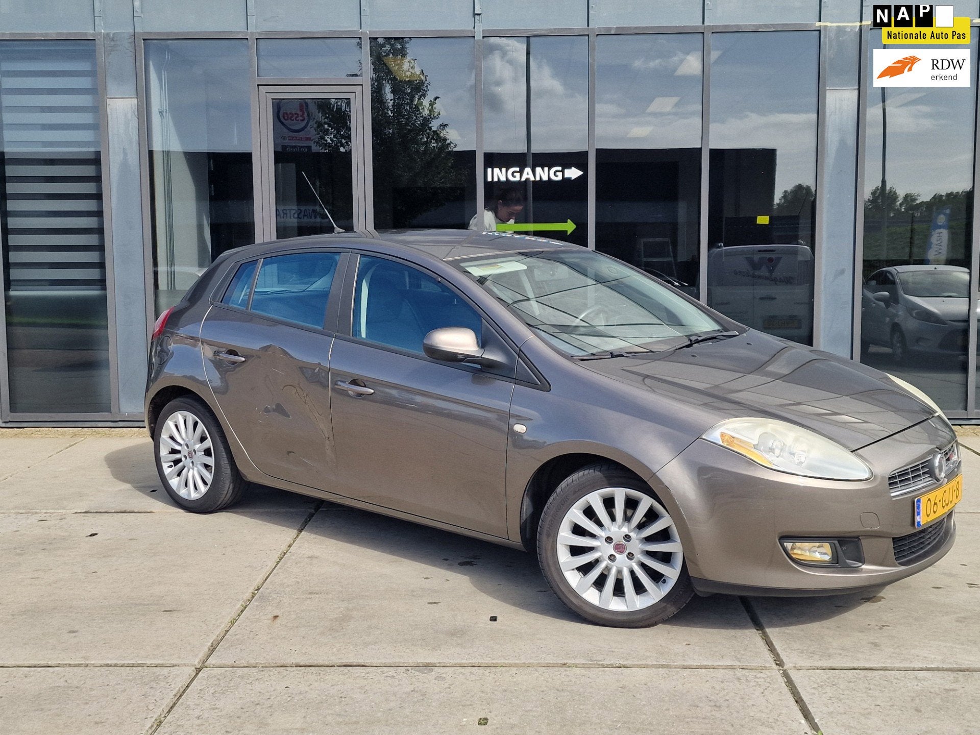 Fiat Bravo 1.4 T-Jet Edizione Prima, Auto's, Voorwielaandrijving, Stof, Gebruikt, Zwart