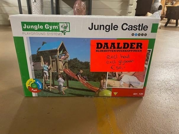 Jungle gym kit t.b.v. speeltoestel Castle, Kinderen en Baby's, Speelgoed | Buiten | Speeltoestellen, Gebruikt, Overige typen, Ophalen
