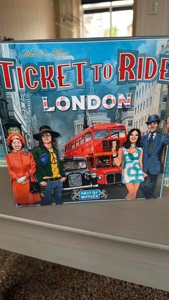 Ticket to ride london, Hobby en Vrije tijd, Gezelschapsspellen | Bordspellen, Ophalen of Verzenden, Zo goed als nieuw