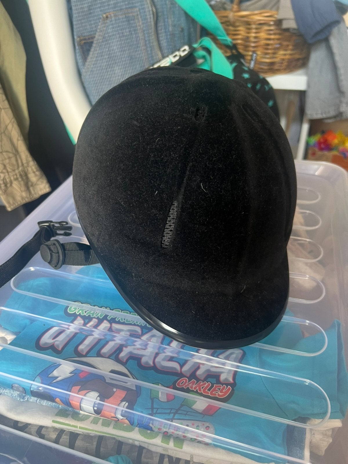 Cap S, Dieren en Toebehoren, Paardrijkleding, Gebruikt, Kinderen, Overige merken, Ophalen of Verzenden