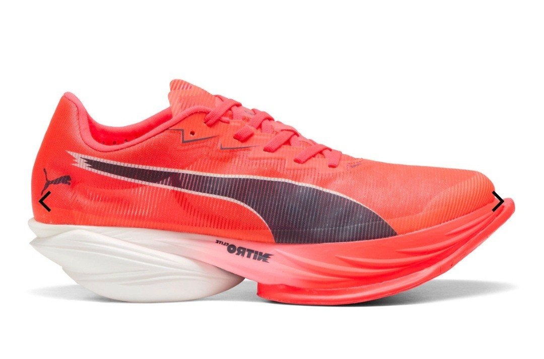 Puma Deviate Nitro Elite 3 Hardloopschoenen Maat 42 .5, Overige merken, Hardloopschoenen, Ophalen of Verzenden, Zo goed als nieuw