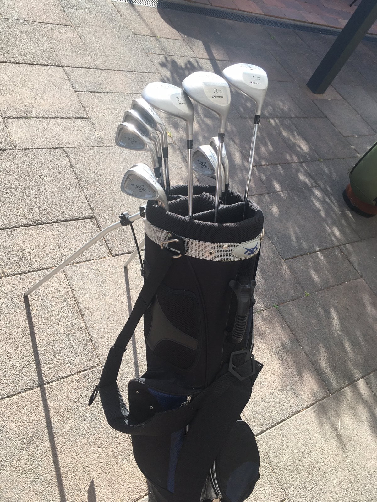 Mizuno golfset heren staal, Sport en Fitness, Golf, Ophalen, Gebruikt, Set, Mizuno