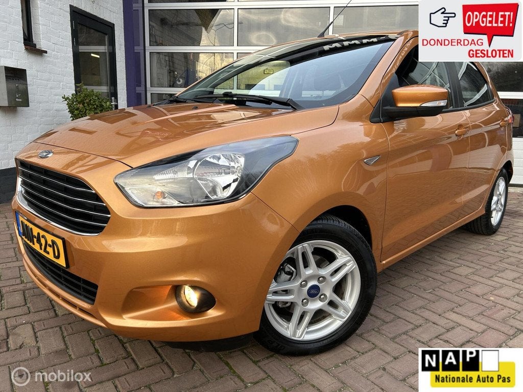 Ford Ka+ 1.2 Trend Ultimate * AIRCO * LM VELGEN * SYNC *, Auto's, Gebruikt, Ka, Bedrijf, Handgeschakeld