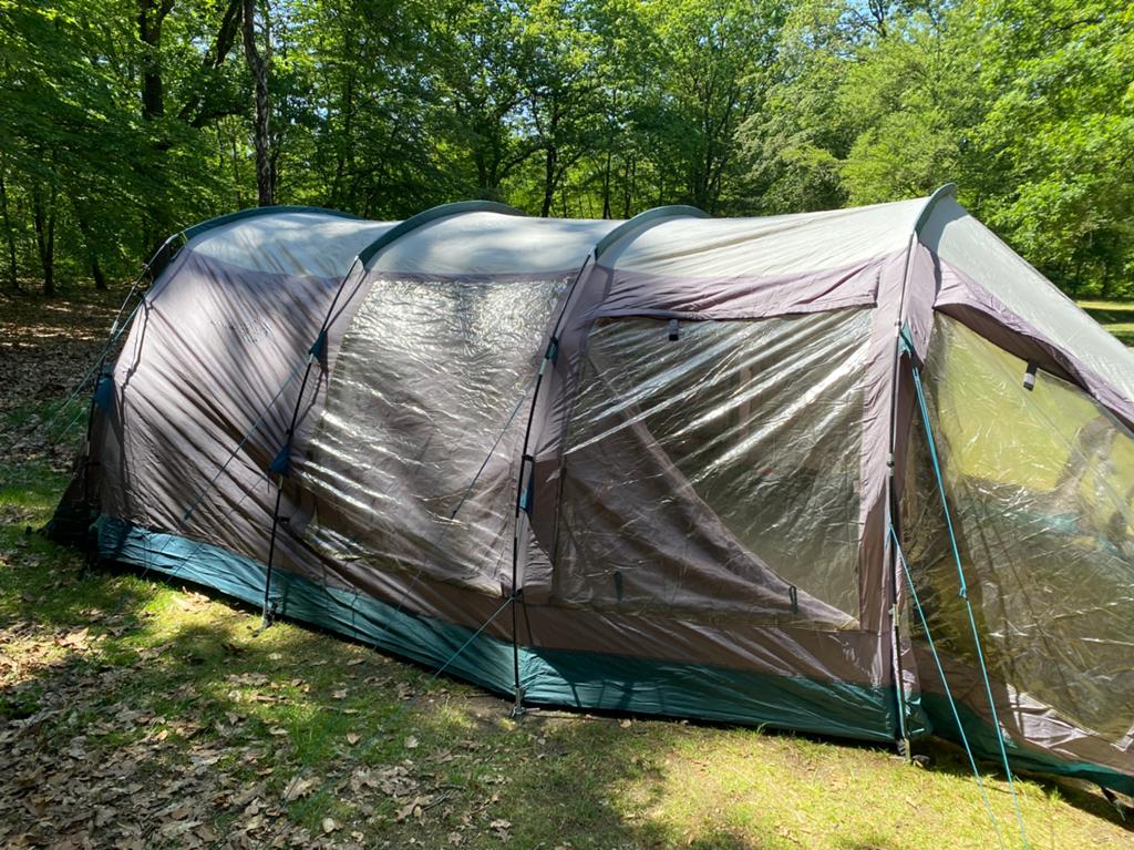 Easy camp tent, Caravans en Kamperen, Ophalen, Gebruikt, Tot en met 6