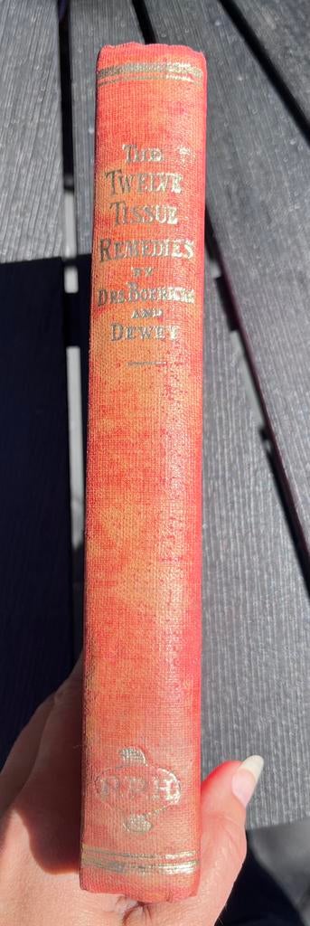 The twelve tissue remedies by Boericke, Ophalen of Verzenden, Gelezen, WO