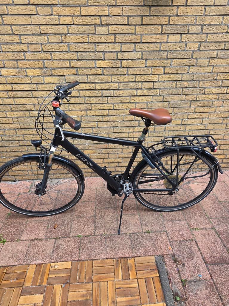 Prophete herenfiets - 28 inch Zwart, Ophalen, Gebruikt, Overige merken
